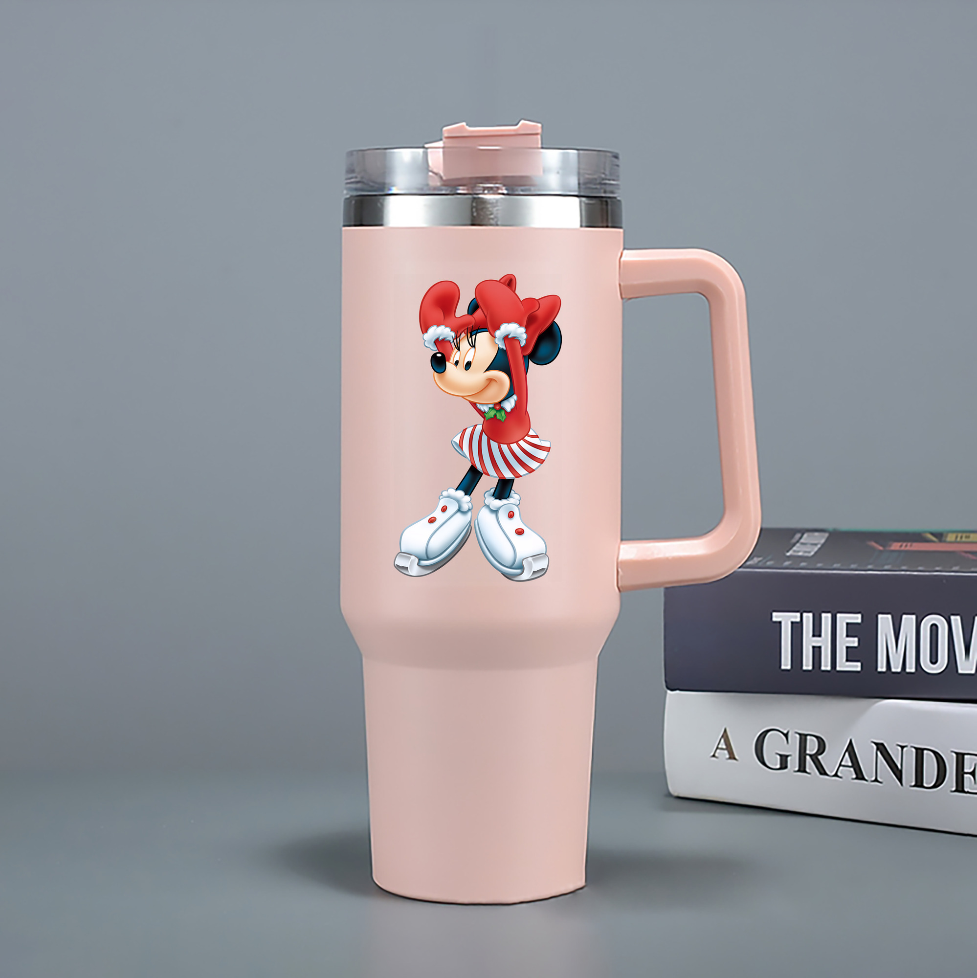 （画像用） ミッキーマウス Mickey Mouse 1200mL車用タンブラー（カラープリント）